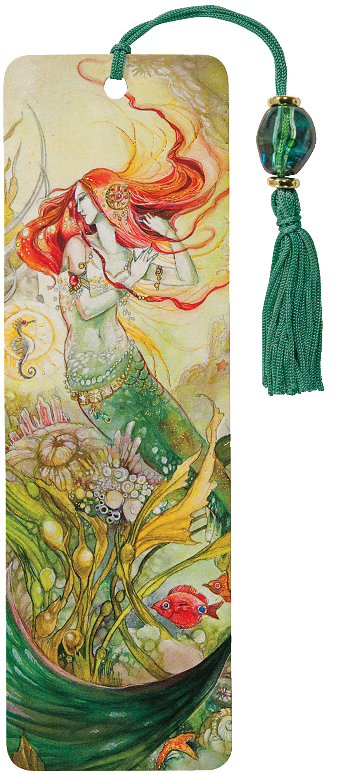 Mermaid Beaded Bookmark