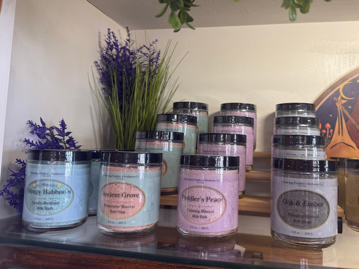 Essential Oil Bath Soaks | Dreaming Peddler's Wellness Co.