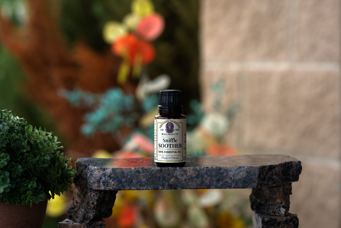 100% Essential Oil Blends | Sniffle Soother | 15ml | Dreaming Peddler's Wellness Co.