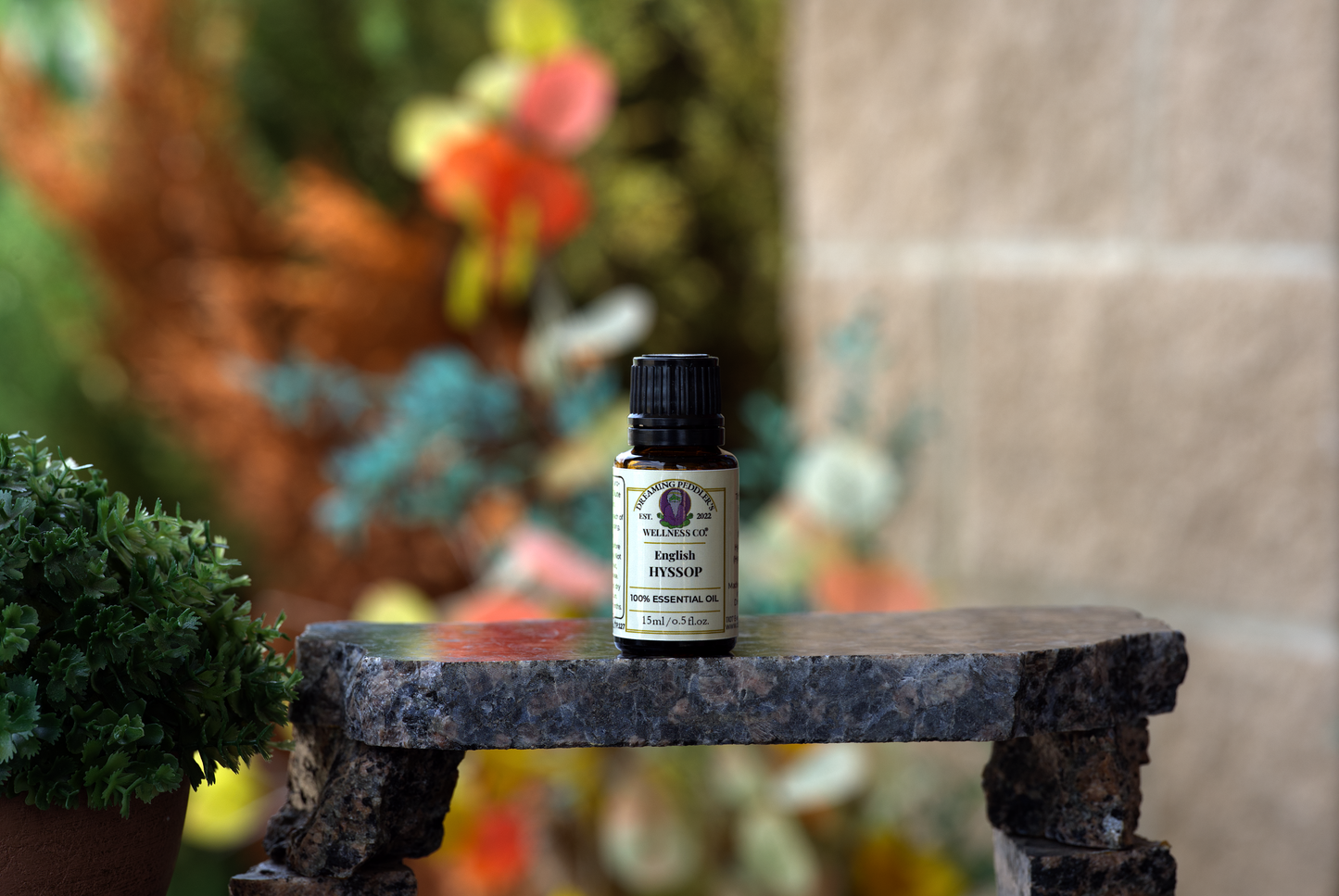 100% - PURE - HYSSOP - ENGLISH - 15ML | Dreaming Peddler's Wellness Co. Essential Oils