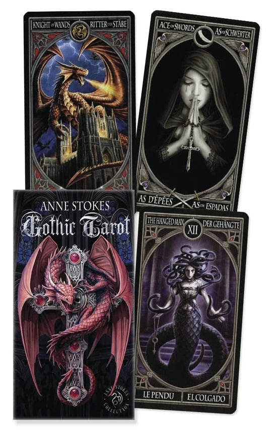 Load image into Gallery viewer, ANNE STOKE&amp;#39;S GOTHIC TAROT - STOKES, A.
