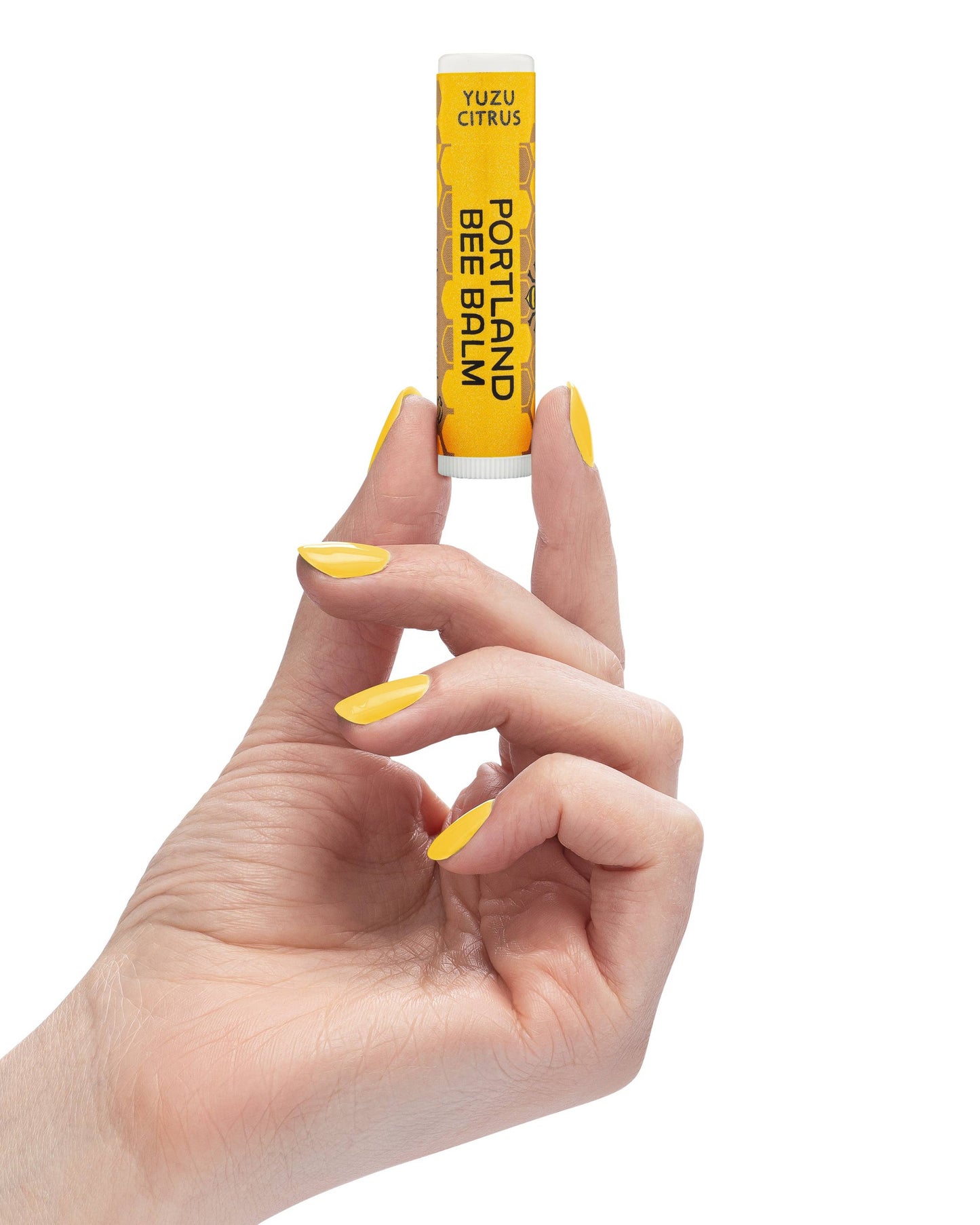 Yuzu Citrus Beeswax Lip Balm Display - Bright Hydrating 24ct