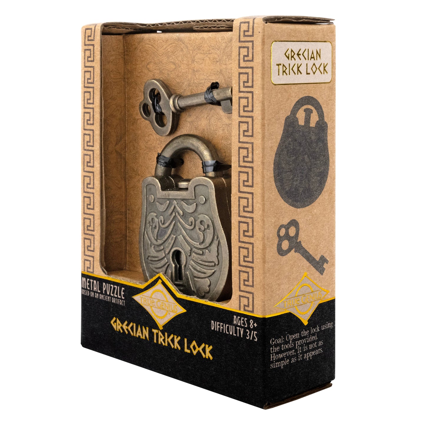 Trick Lock & Key Puzzle