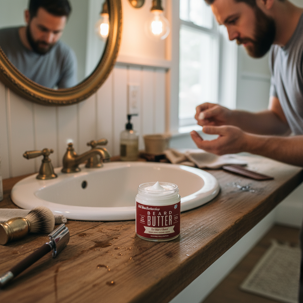 Tallow Man Old Time Barbershop Beard + Body Butter | Men's G