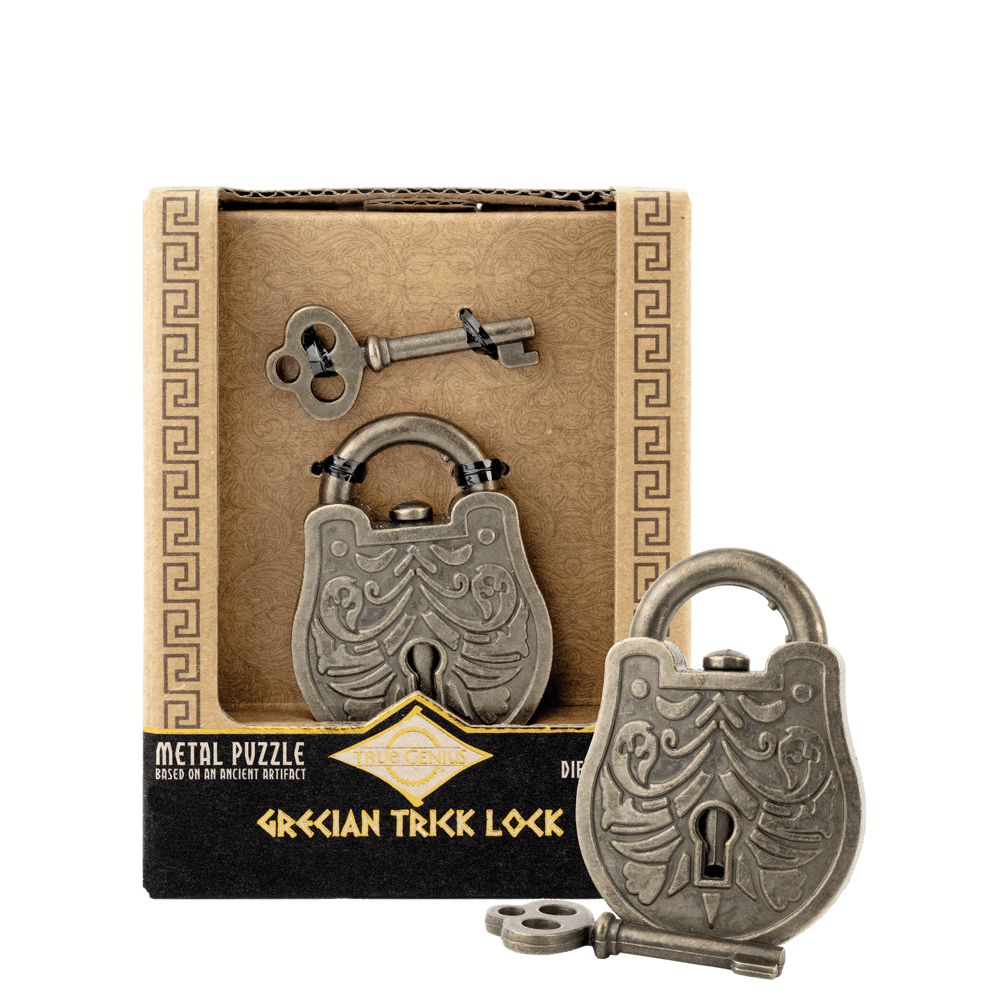 Trick Lock & Key Puzzle