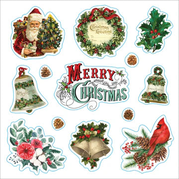 Artisan 580ct. Sticker Books | Christimas Merry and Bright