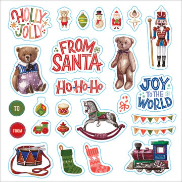 Artisan 580ct. Sticker Books | Christimas Merry and Bright