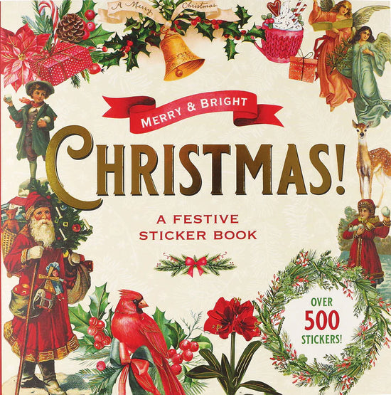 Artisan 580ct. Sticker Books | Christimas Merry and Bright
