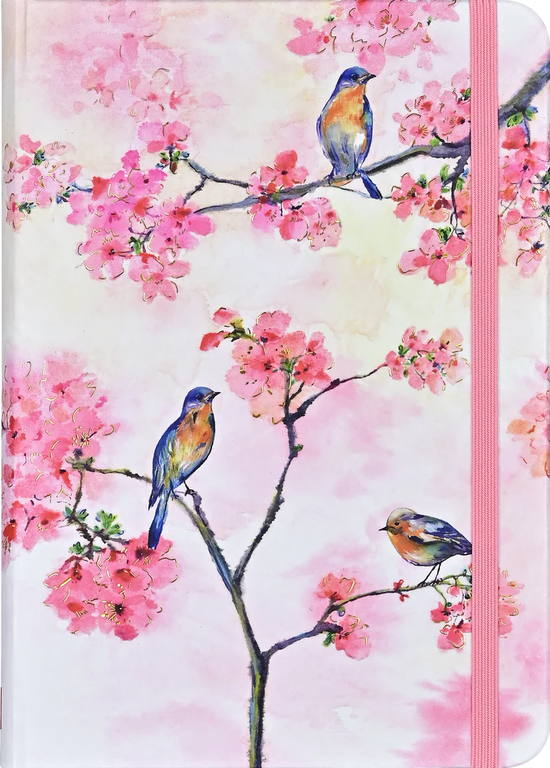 Peter Pauper Press Artisan Journals Cherry Blossoms in Spring Journal 