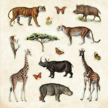 Artisan 580ct. Sticker Books | Zoological Ephemera