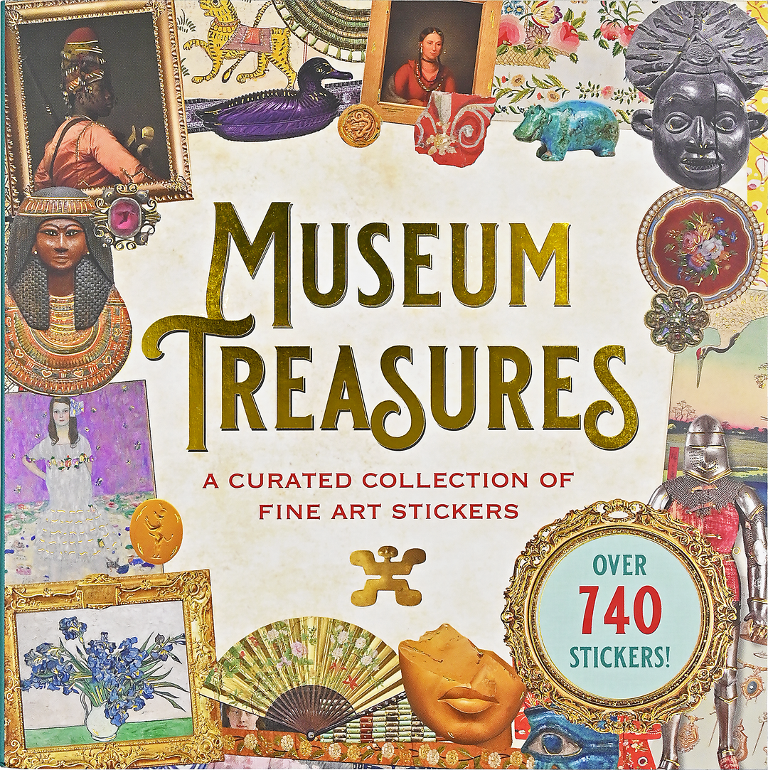 Artisan 580ct. Sticker Books | Museum Treasures