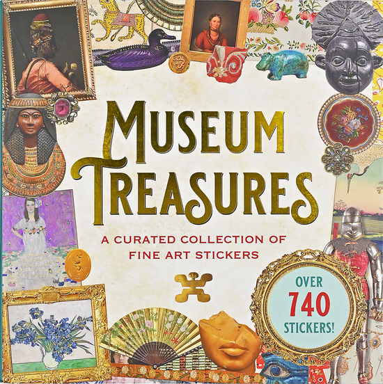 Artisan 580ct. Sticker Books | Museum Treasures