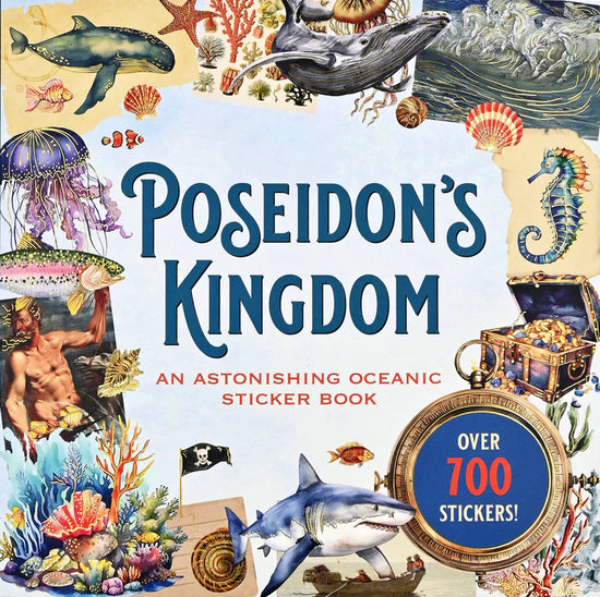 Artisan 580ct. Sticker Books | Poseidon's Kingdom