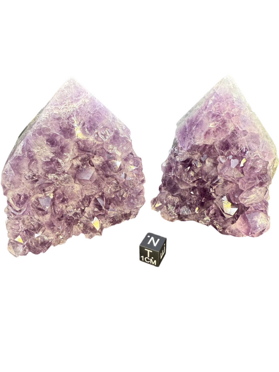 Amethyst | Rough Shaped Cluster Points | Brazil | Small | 3"