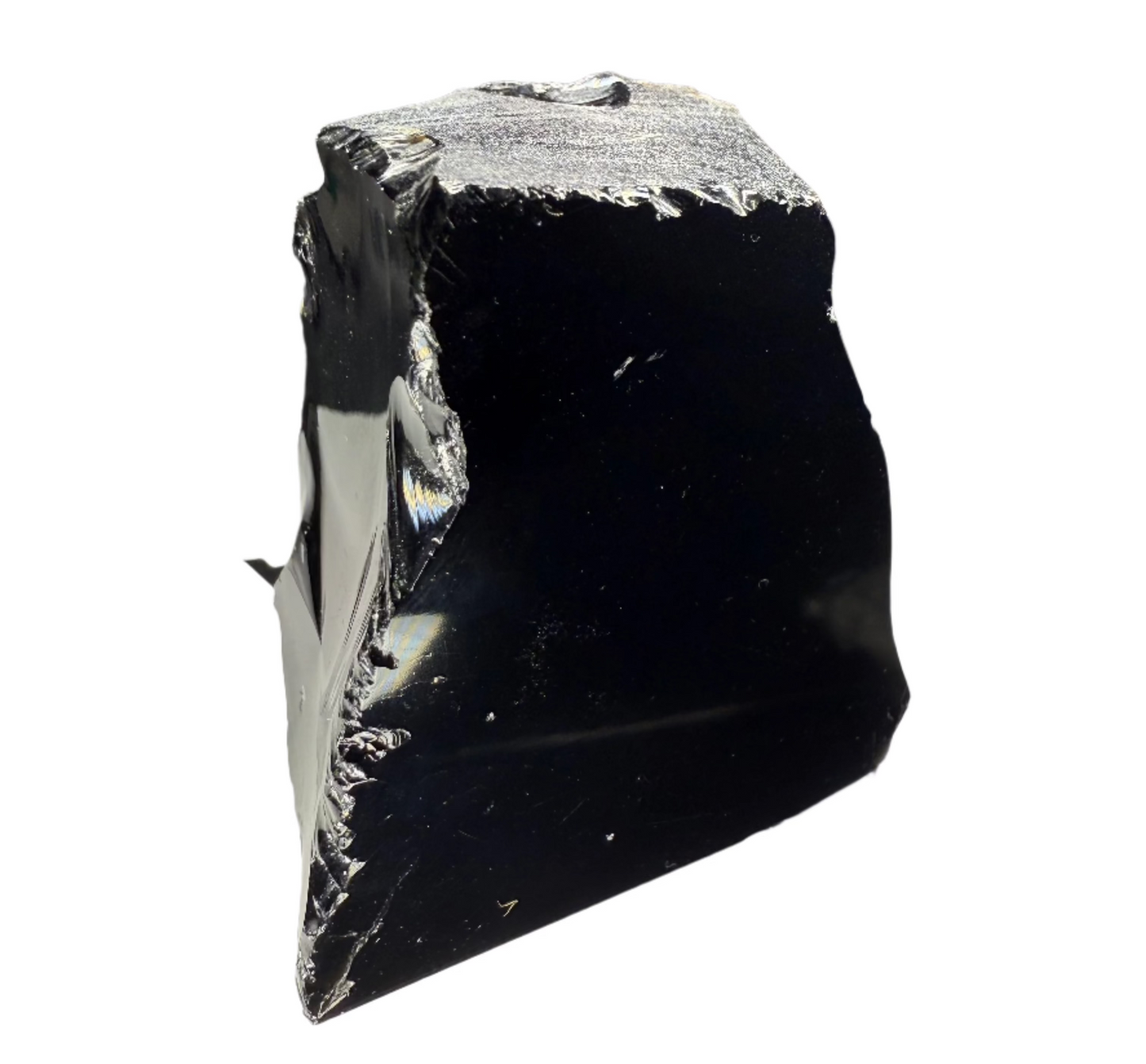 Black Obsidian | Polished Cut Base | 2-3" | 2