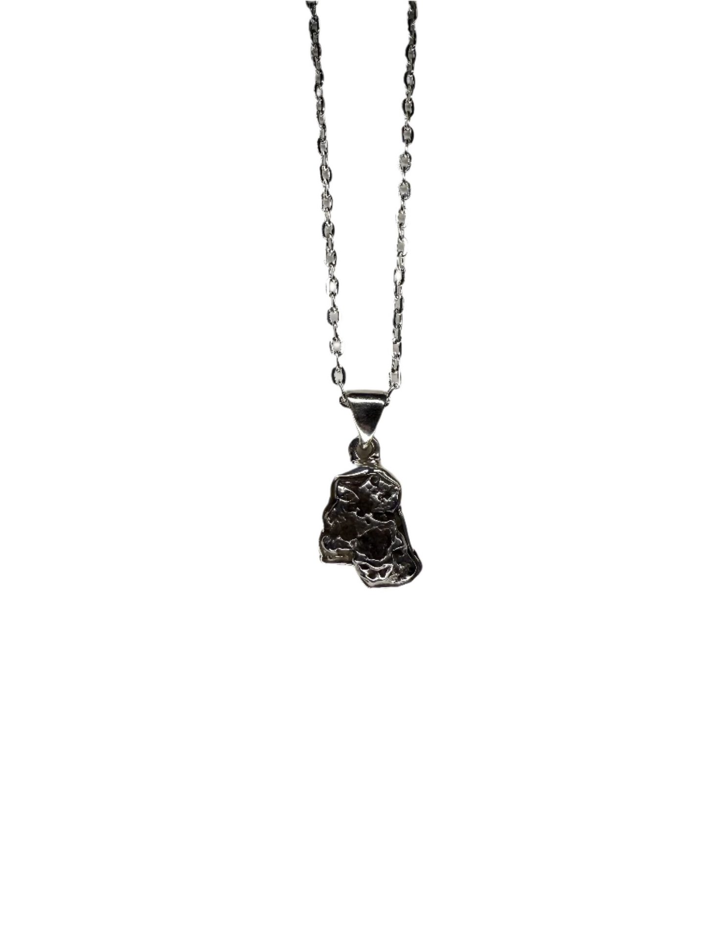 Campo Meteorite Sterling Silver Pendant | Argentina