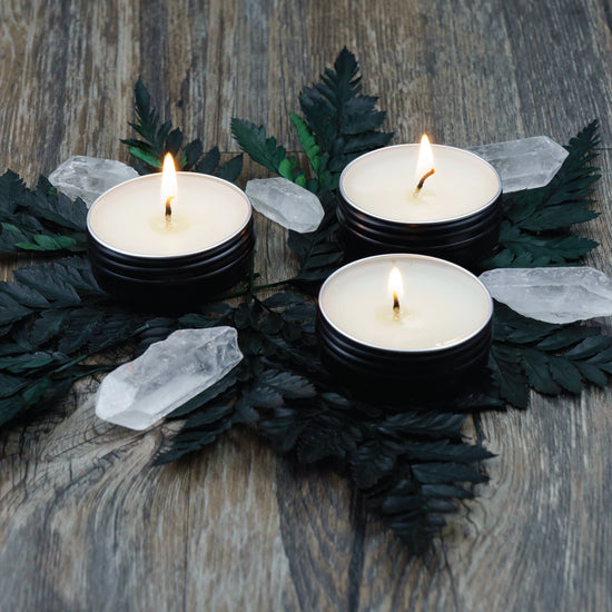 Coconut Wax Candles | Hemlock Park | 1oz. Tealight 4