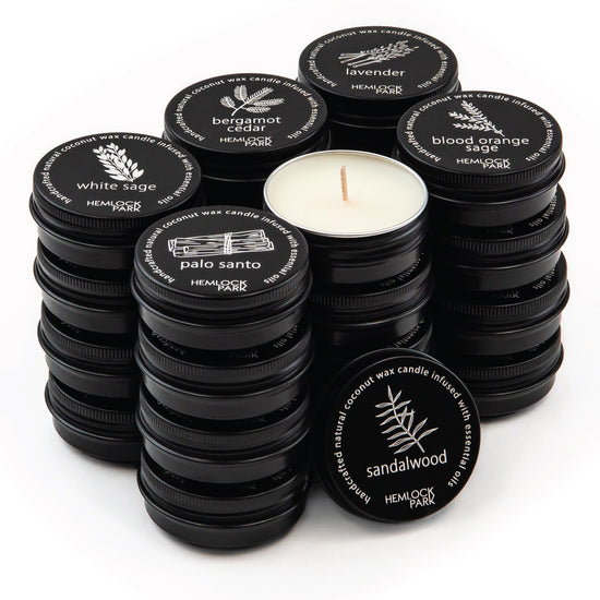 Coconut Wax Candles | Hemlock Park | 1oz. Tealight