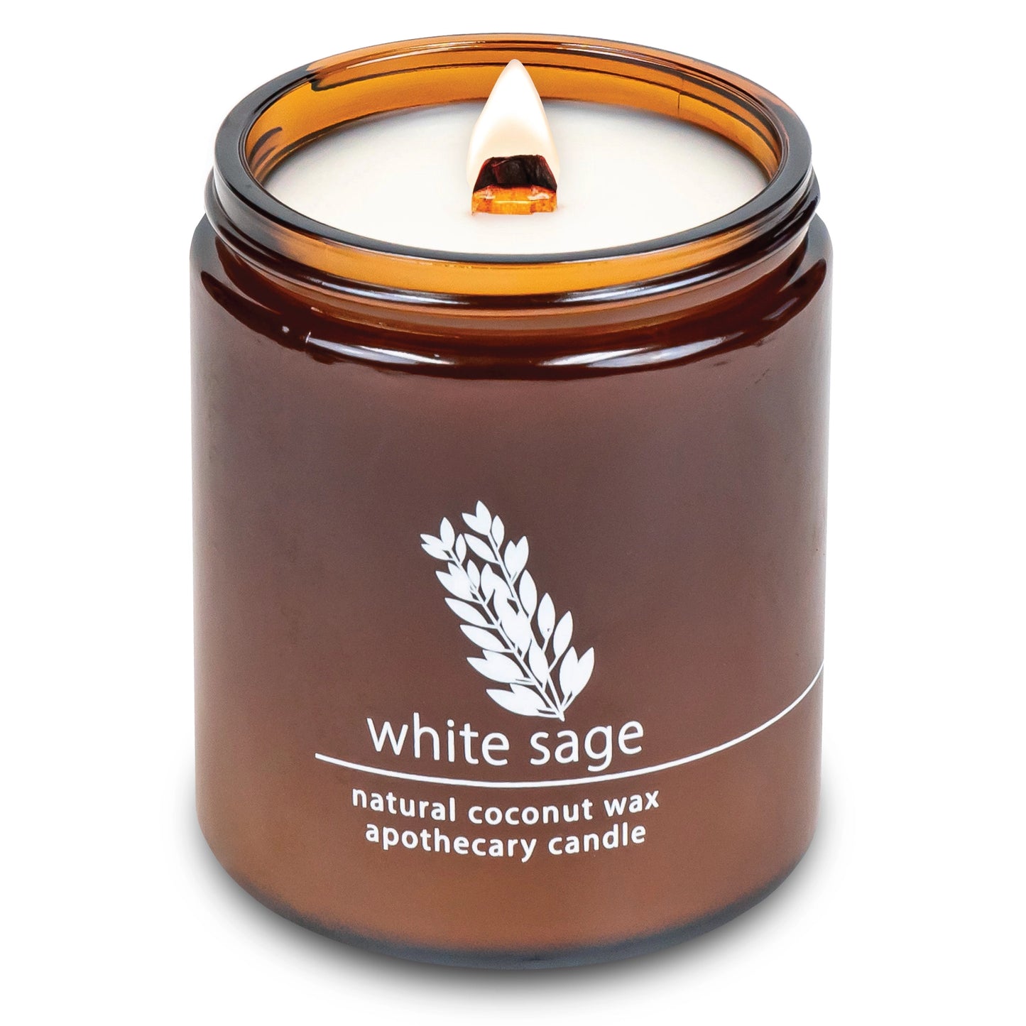 Coconut Wax Candles | Hemlock Park | 8oz. | White Sage