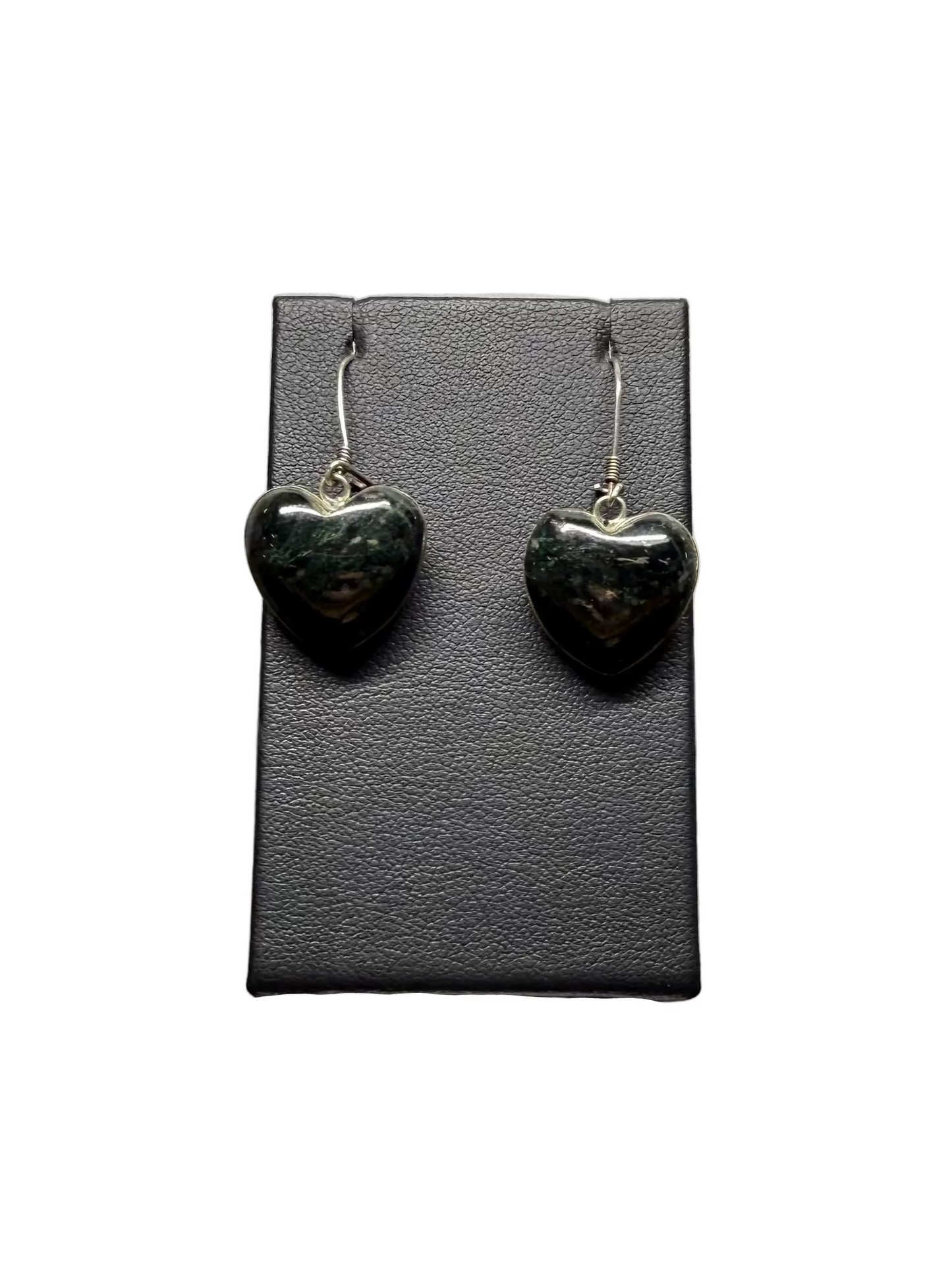 Jade Polished Sterling Silver Earrings | Guatemala