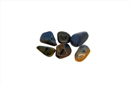 Natural, Hand-Selected Dumortierite Tumbled Stone Individual Pieces