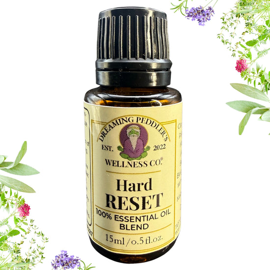 Dreaming Peddler's Wellness Co. 100% Essential Oil Blends | Hard Reset | 15ml