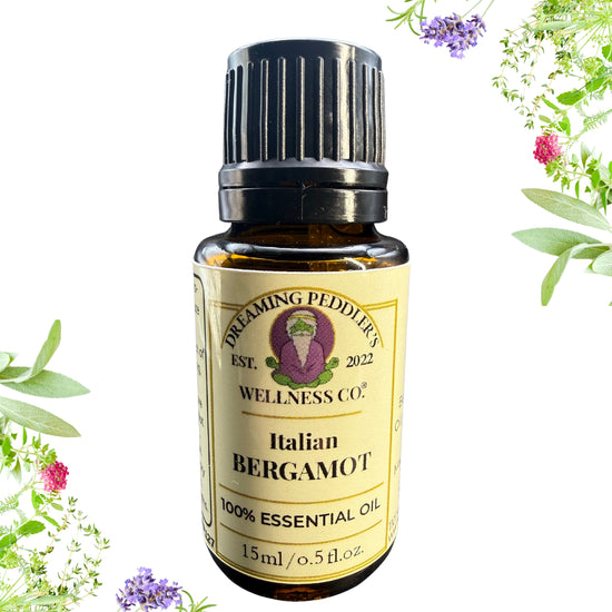 Dreaming Peddler's Wellness Co. 100% Essential Oils | Italian Bergamot FCF | 15ml