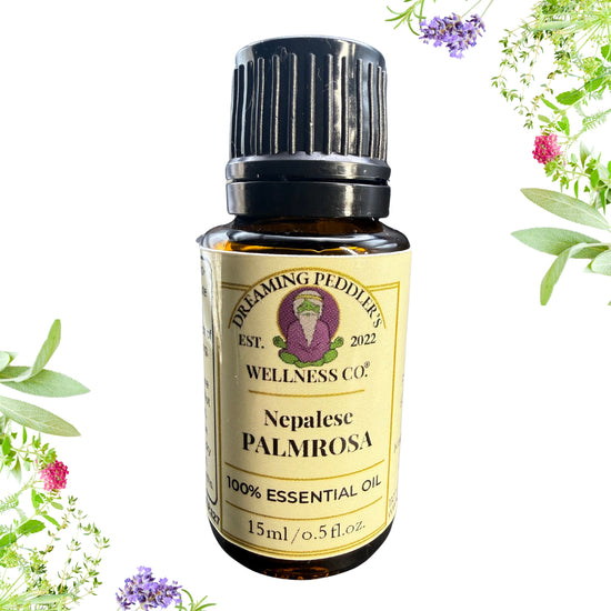 Dreaming Peddler's Wellness Co. 100% Essential Oils | Nepalese Palmrosa | 15ml