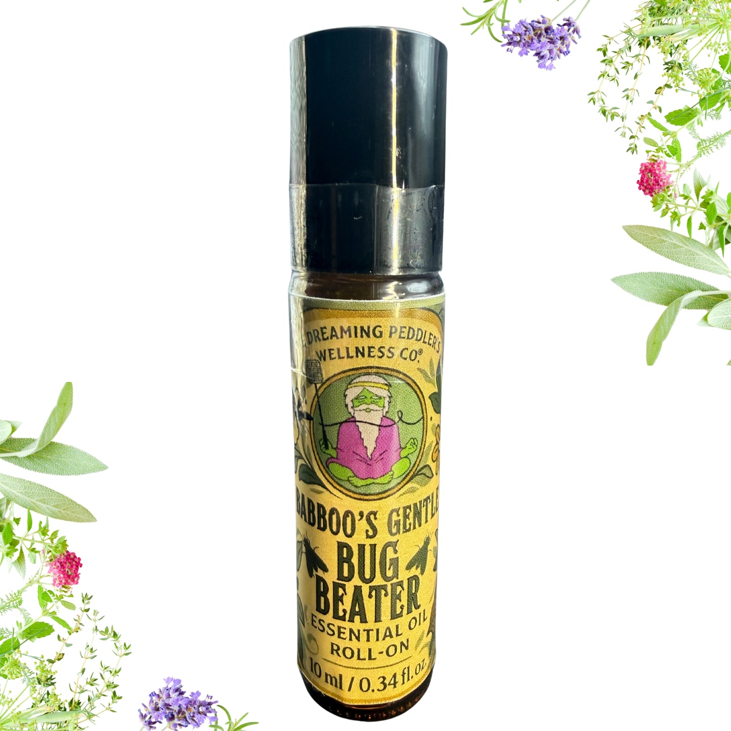 Dreaming Peddler's Wellness Co. Essential Oil Blends | Roll-Ons | Babboo's Gentle Bug Beater | 10ml