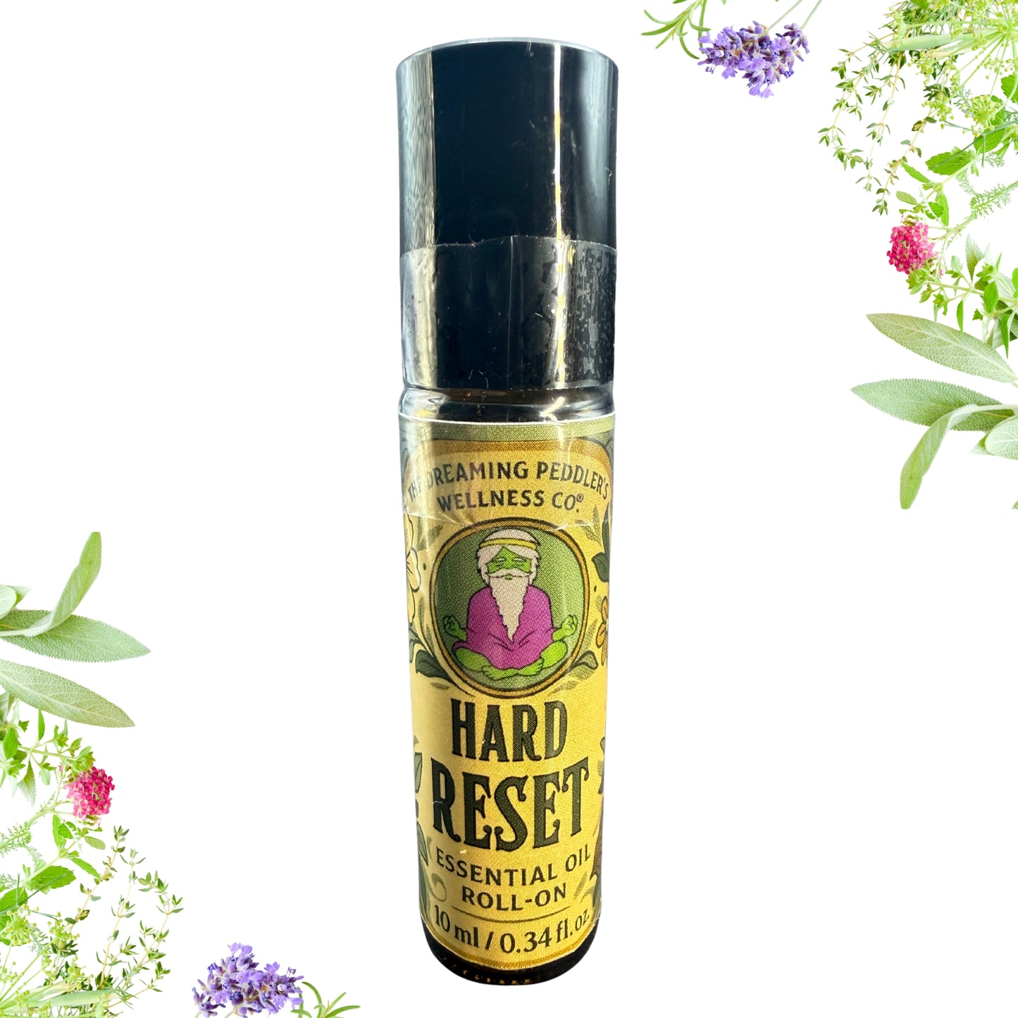 Dreaming Peddler's Wellness Co. Essential Oil Blends | Roll-Ons | Hard Reset | 10ml