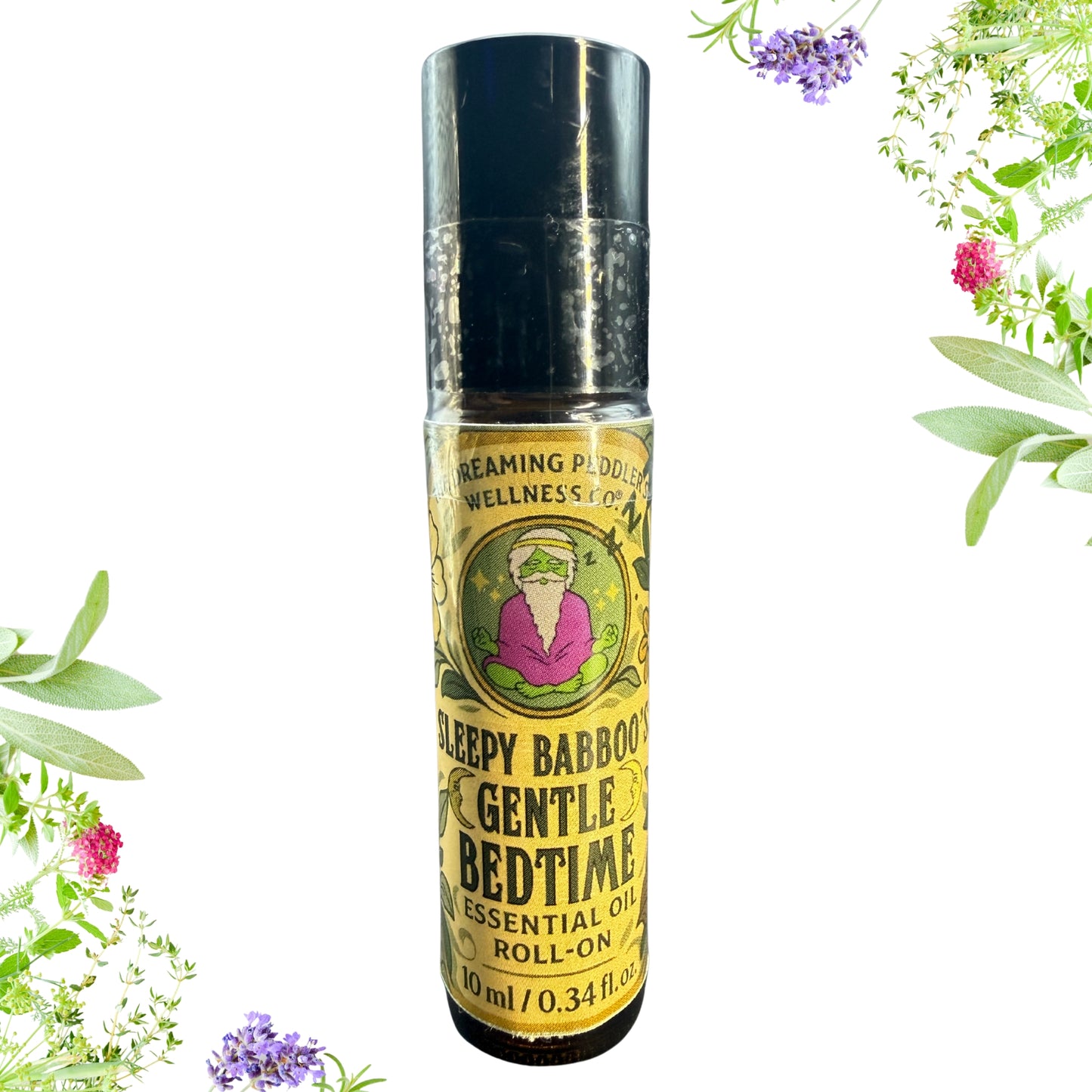 Dreaming Peddler's Wellness Co. Essential Oil Blends | Roll-Ons | Sleepy Babboo's Gentle Bedtime | 10ml