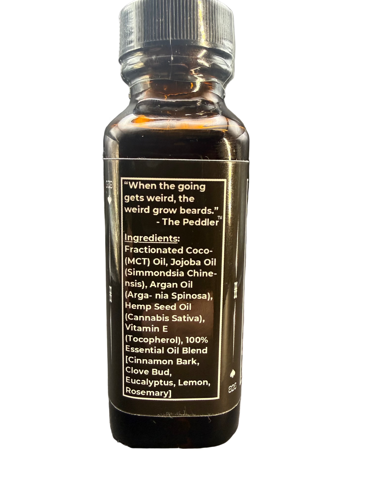 Dreaming Peddler's Wellness Co. Essential Oil Blends | Ye Ol' Peddler's Herb Tonic Beard Oil & Hair Salve | 3oz/90ml | Alt Side