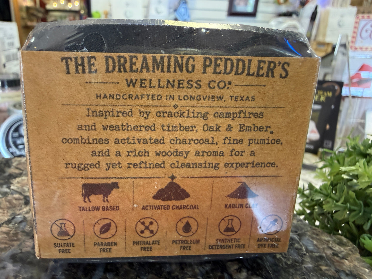 Oak & Ember Exfoliating Soap Bar