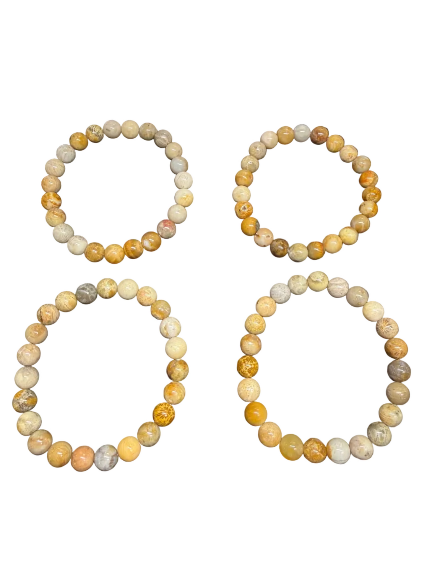 Gemstone Stretch Bracelets | Beaded