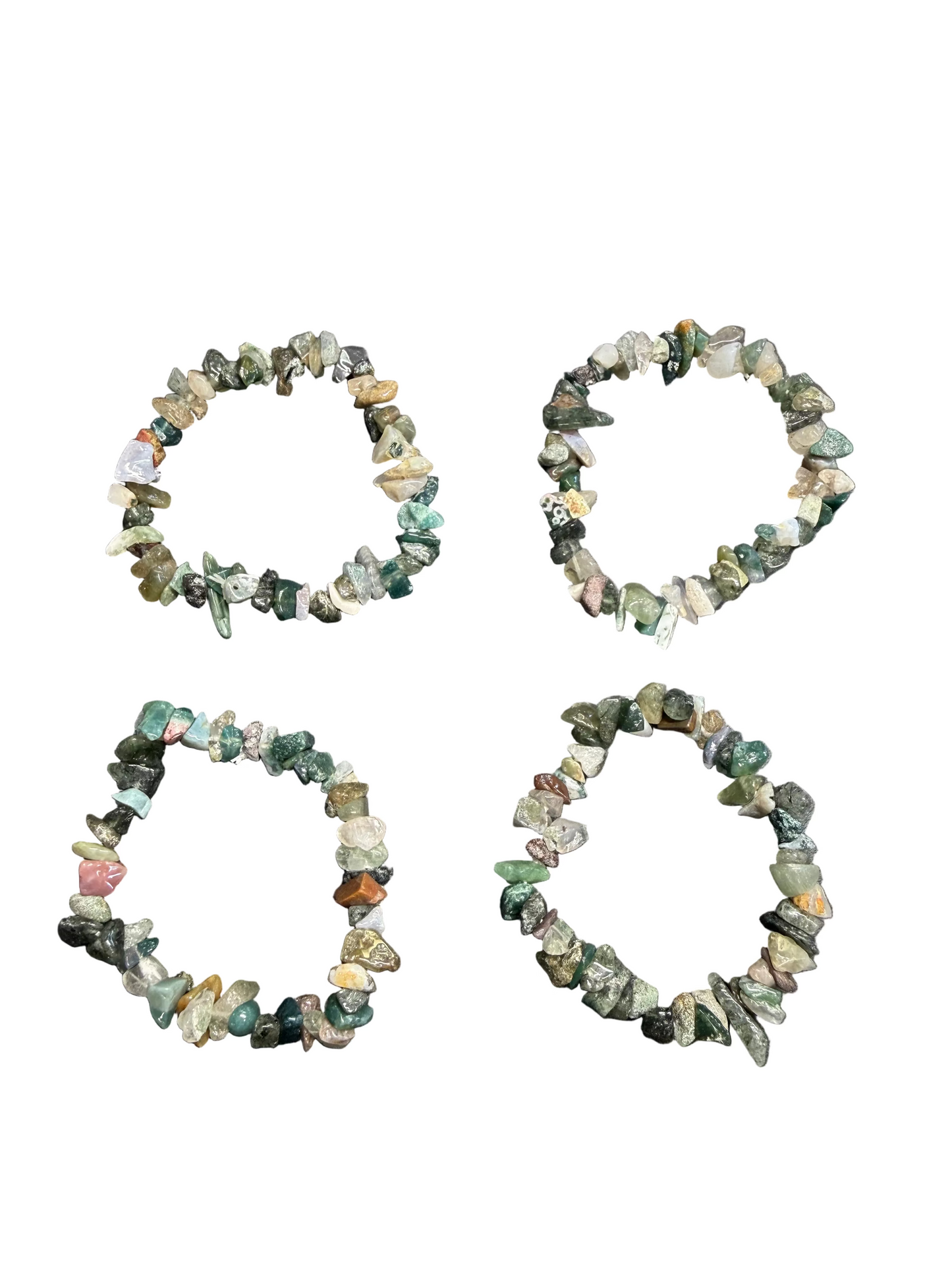 Gemstone Stretch Bracelets | Chips