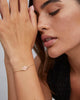 Kendra Scott  - Abbie Satellite Chain Bracelet Rose Quartz - Gold