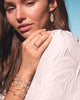 Kendra Scott  - Adriana Scallop Frame Bracelet Yellow Iridescent Abalone- Gold