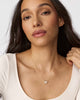 Kendra Scott  - Ari Heart Pendant Necklace Iridescent Drusy - Gold