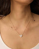 Kendra Scott  - Ari Heart Pendant Necklace Iridescent Drusy - Gold