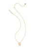 Kendra Scott  - Ballet Pendant Necklace - Gold and Blush Mother Of Pearl
