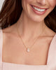Kendra Scott  - Ballet Pendant Necklace - Gold and Blush Mother Of Pearl