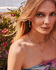 Kendra Scott- Bianca Butterfly Pendant Pink Crystal Mix- Gold