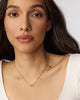 Kendra Scott  - Cailin Pendant Necklace Light Green Crystal (August)- Gold
