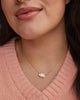 Kendra Scott  - Cheer Pendant Necklace - Gold and White Mother Of Pearl
