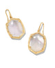 Kendra Scott  - Daphne Drop Earrings Ivory Mother of Pearl- Gold