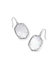 Kendra Scott  - Daphne Drop Earrings Ivory Mother of Pearl - Rhodium