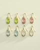 Kendra Scott  - Lee Luxe Drop Earring White CZ- Gold
