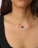 Kendra Scott  - Elisa Necklace Cobalt Cats Eye - Gold