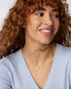 Kendra Scott  - Elisa Necklace Light Blue Illusion- Gold