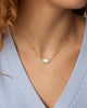 Kendra Scott  - Elisa Necklace Light Blue Illusion- Gold